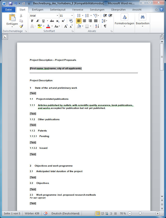 Project Template Microsoft Word from www.xltoolbox.net