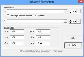 Lineare Korrelation